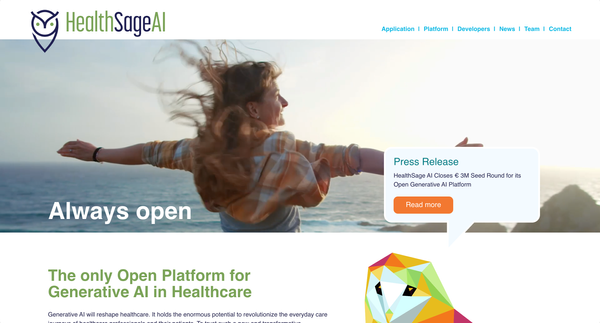 HealthSage Raises €3M to Advance Open Source AI in Healthcare